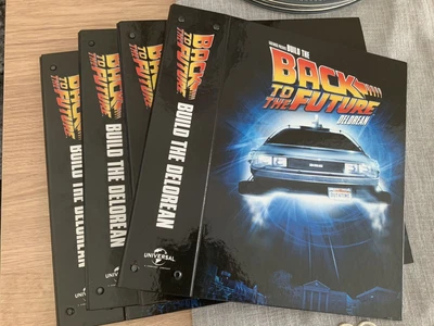 £15.99 • Buy EAGLEMOSS BACK TO THE FUTURE BUILD YOUR OWN DELOREAN MAGAZINE FOLDER BINDER X 4