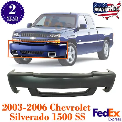 Front Bumper Cover Primed For 2003-2006 Chevrolet Silverado 1500 SS • $204.27