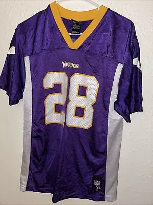 Minnesota Vikings Jersey Youth Sz XL Peterson NFL  • $7.77