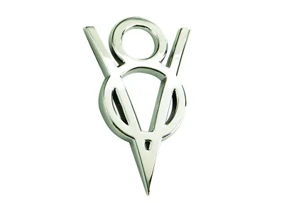 Ford FRDM7843-V8 Emblem V8 2 Sided Tape Included Plastic Chrome • $18.73