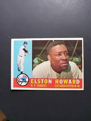 1960 Topps #65 Elston Howard VG No Creases • $2.99