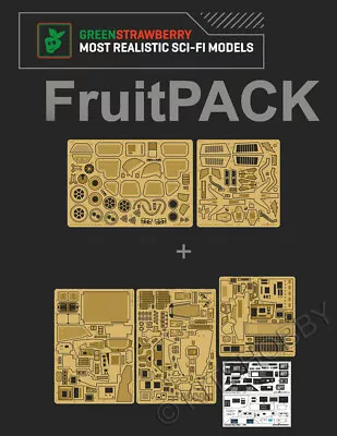 Green Strawberry 1/32 Battlestar Galactica Colonial Raptor (FruitPACK) • $80.90