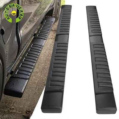 For 2015-2024 Ford F150 Super Cab 6  Running Boards Side Step Nerf Bars BLK • $131