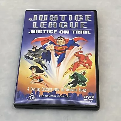 Justice League: Justice On Trial - 4 Animated Episodes 2004 - DVD Region 4  • $4.10