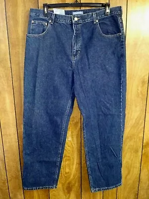 NWT Canyon River Blues Men's Classic Fit 40x30 Dark Indigo Blue Denim Jeans~k • $14.99