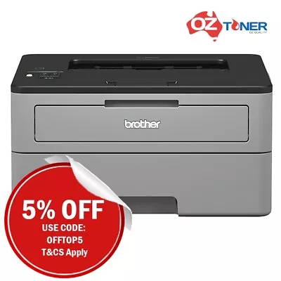 $169.99 • Buy Brother HL-L2350DW Mono B&W Laser Wireless Printer+Duplex+AirPrint TN-2430 30PPM