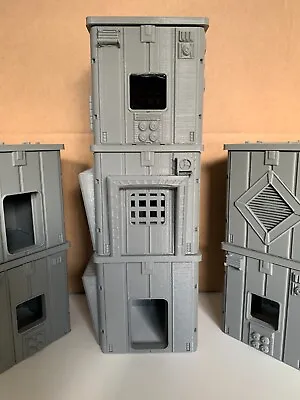 Tycho Starport Single Cube Building Terrain Sci Fi Wargaming 28mm Tabletop • £8.49