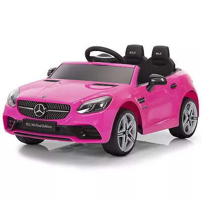 TOBBI Kids Power Wheel Car Mercedes-Benz Dual Motors For Powerful  Driving  Pink • $167.98