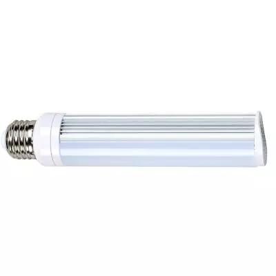 Satco S8757 8W Horizontal PL LED CFL Compact Fluorescent 3500K Neutral White E26 • $11.95