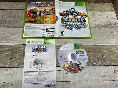 Skylanders: Giants (Microsoft Xbox 360 2012) Game With Case • $12.99