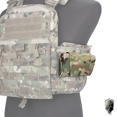 TMC Tactical Low Profile Admin Pouch Map Pouch Chest Hanging MOLLE Pouch Hunting • $38.61