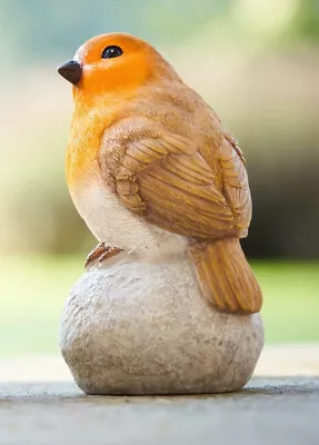 London Ornaments Robin On Stone 13cm • £7.99