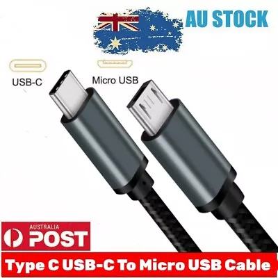 USB Type C To Micro USB Cable 1M USB-C USB C To Micro USB OTG Sync Data Charging • $9.49