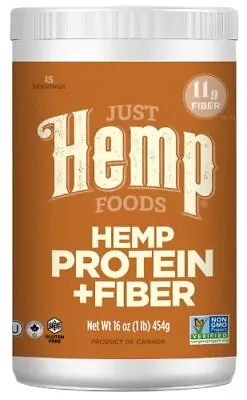 Just Hemp Foods Hemp Protein Plus Fiber Non-GMO Verified • $15.27