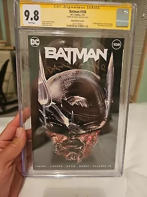 Batman 108 CGC 9.8 Signed David Choe 1st Miracle Molly Choe Variant Cover  • £561.42