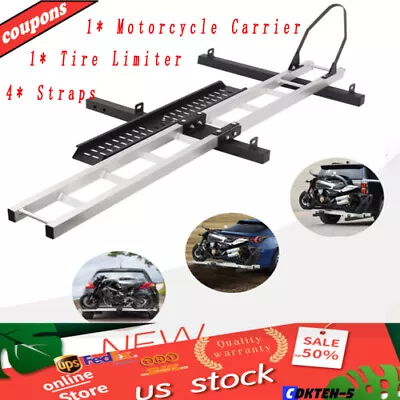 Motorcycle Carrier Aluminum Hitch Carrier For Dirt Bikes Motorcycle Bracket • $175