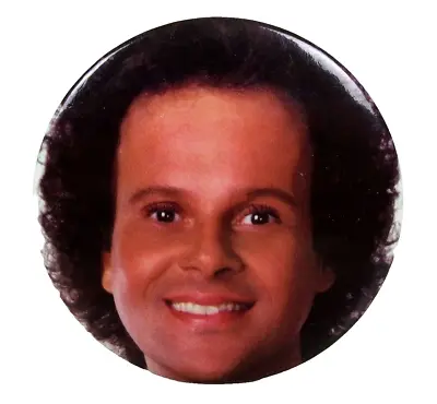 Vintage YOUNG RICHARD SIMMONS 3  Pinback Button Pin Brooch Fitness Personality • $5.50