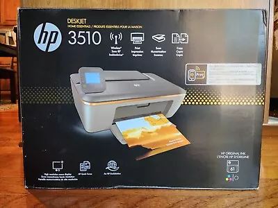 Brand New Sealed HP DeskJet 3510 All-In-One Wi-Fi Printer Scanner Copier • $190