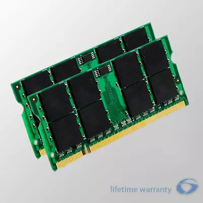 4GB Kit (2GBx2) Upgrade For A Dell Vostro 1500 System (DDR2 PC2-5300 NON-ECC ) • $21.75