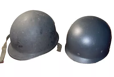 U.S. 1969 Vietnam M1 Steel Pot Helmet & Liner (in Good Condition) • $129.99