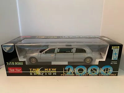 Sun Star Model 1:18 Scale -2000 Lincoln No.1265 Limousine The New Millennium... • $70