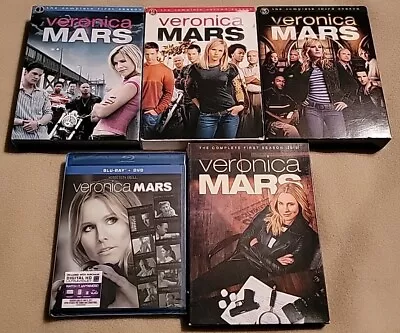 Veronica Mars Complete Series 1-3 + Reboot Season (2019) & Movie DVD LOT • $49.99