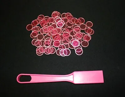 Magnetic Pink Bingo Wand And 100 Chips Markers – Use On Paper Sheets Cards  • $8.75