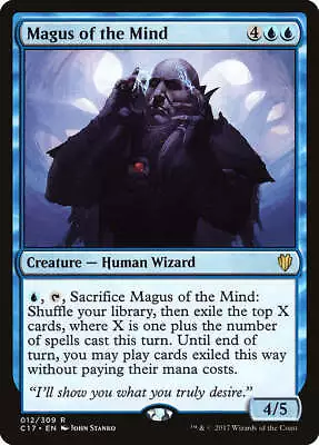 Magus Of The Mind [Commander 2017] - Magic: The Gathering - NM • $1.50