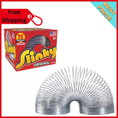 The Original Slinky Walking Spring Toy Basket Stuffers Metal Slinky Fidget • $5.99