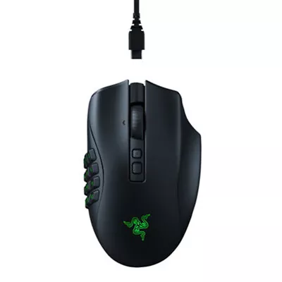 Razer Naga V2 Pro Wireless MMO Gaming Mouse (RZ01-04400100-R3A1) • $304