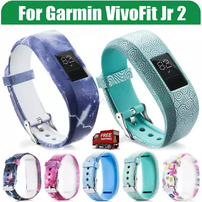 $10.74 • Buy For GARMIN VIVOFIT JR /JR 2 Band Replacement Silicone Wrist Strap Junior Fitness