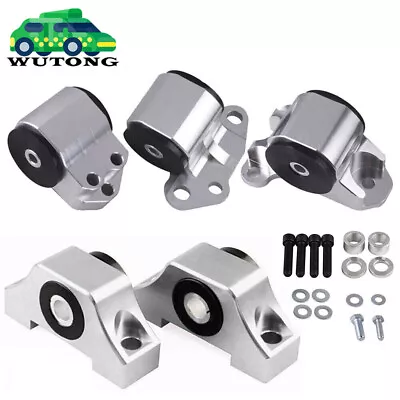 For 92-95 Civic 94-01 Integra EG B D Del Sol Engine Motor Mount 3 Bolts Chrome • $99.99