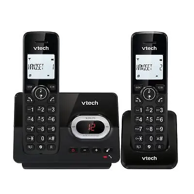VTech Phone CS2051 Twin Digital Cordless Home Telephone Caller ID DECT • £29.99
