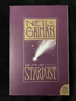 $100 • Buy SIGNED! Stardust By Neil Gaiman Paperback 2006 Very Good!