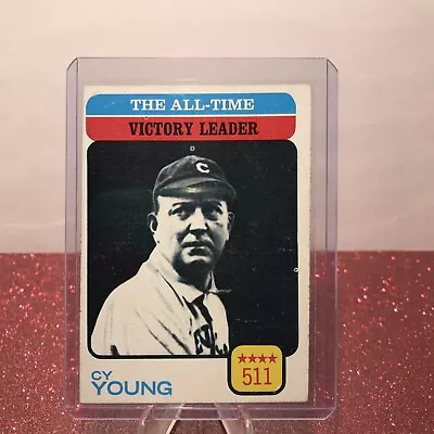 Topps 1973 Victory Leader Cy Young #511 Trading Card • $6.80