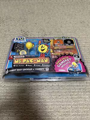 Vintage 2005 JAKKS Pacific Ms. Pac-Man 5 Games Plug & Play Gamekey NEW/Sealed • $129.99