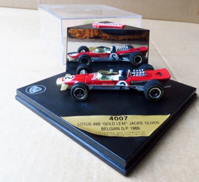 £10.99 • Buy Quartzo 1/43 Lotus 49B Gold Leaf Jackie Oliver Belgian GP 1968 No 4007