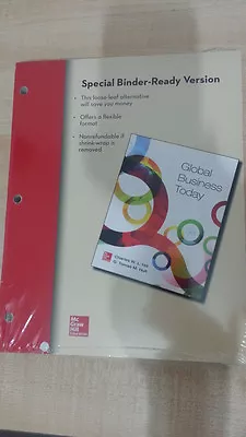 £32 • Buy Loose-Leaf Global Business Today By Charles W. L. Hill (Loose-leaf, 2015)