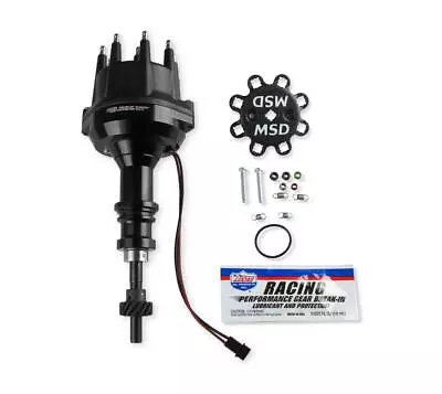 MSD Distributor - MSD Black Distributor Fits Ford 289-302 Pro Billet Small Cap • $390.55