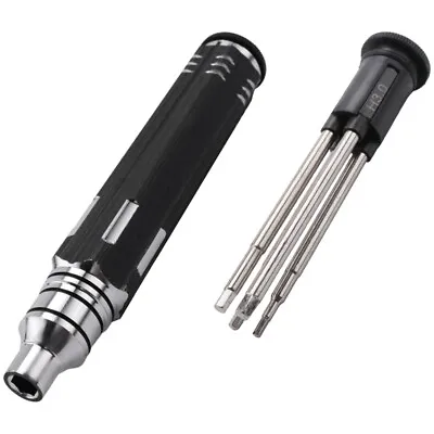 4 In 1 Hexagon Head Hex Screw Driver Tools Set 1.5-3mm Fr RC Helicopter Car S4O1 • £7.19