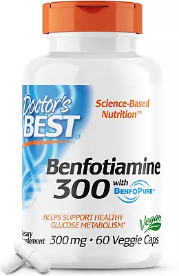 Benfotiamine Non-Gmo Vegan Gluten Free Soy Free Helps Maintain Blood Sugar  • $28.41