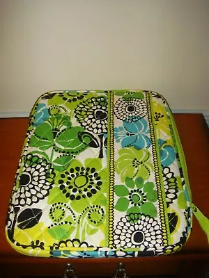 Vera Bradley Lime's Up 10.5 X 8.25 Tablet/Ipad Cover Case Zip • $15.63