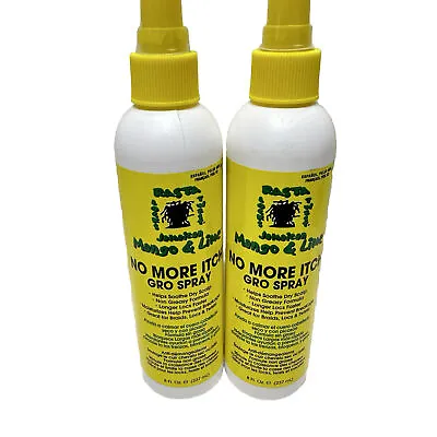 2 Jamaican Mango - Lime No More Itch Gro Spray Regular Relief 8 Oz • $14.37