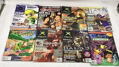 Lot Of 8 Video Game Magazines 1999-2004 - Official Xbox Pokemon Zelda More! • $4.99