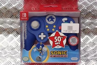 Official Nintendo Switch Wired Fight Pad Pro [ Sonic Blue Special Edition ] NEW • $73