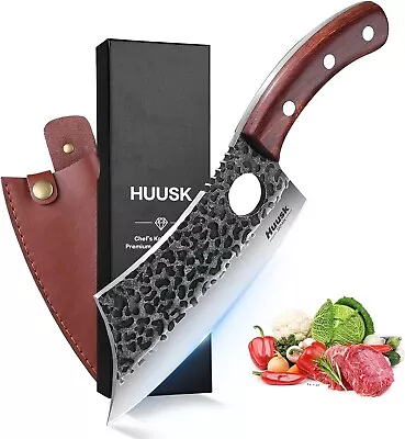 Japan Knives Viking Knife With Sheath Meat Cleaver Knife For Meat Cutting Hand • $37