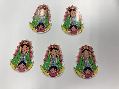 5 Planar Resin Angels Virgencita Plis Cloud Craft Hair Bows • $4.99