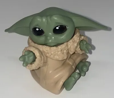 Baby Yoda Small Figurine Resin Plastic New Star Wars Toy Mandolorian 2 1/2” Mini • $12