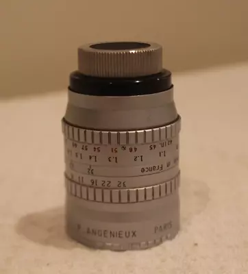 Vintage Camera Lens- VINTAGE P. Angenieux 75mm F/2.5 Type P3 16mm Bolex Movie • $200