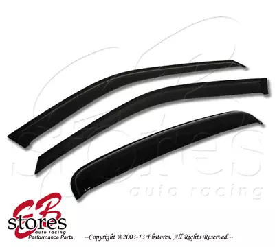 Vent Shade Outside Mount Window Visor 3.0mm Sunroof 3pcs Chevy Monte Carlo 95-99 • $71.15